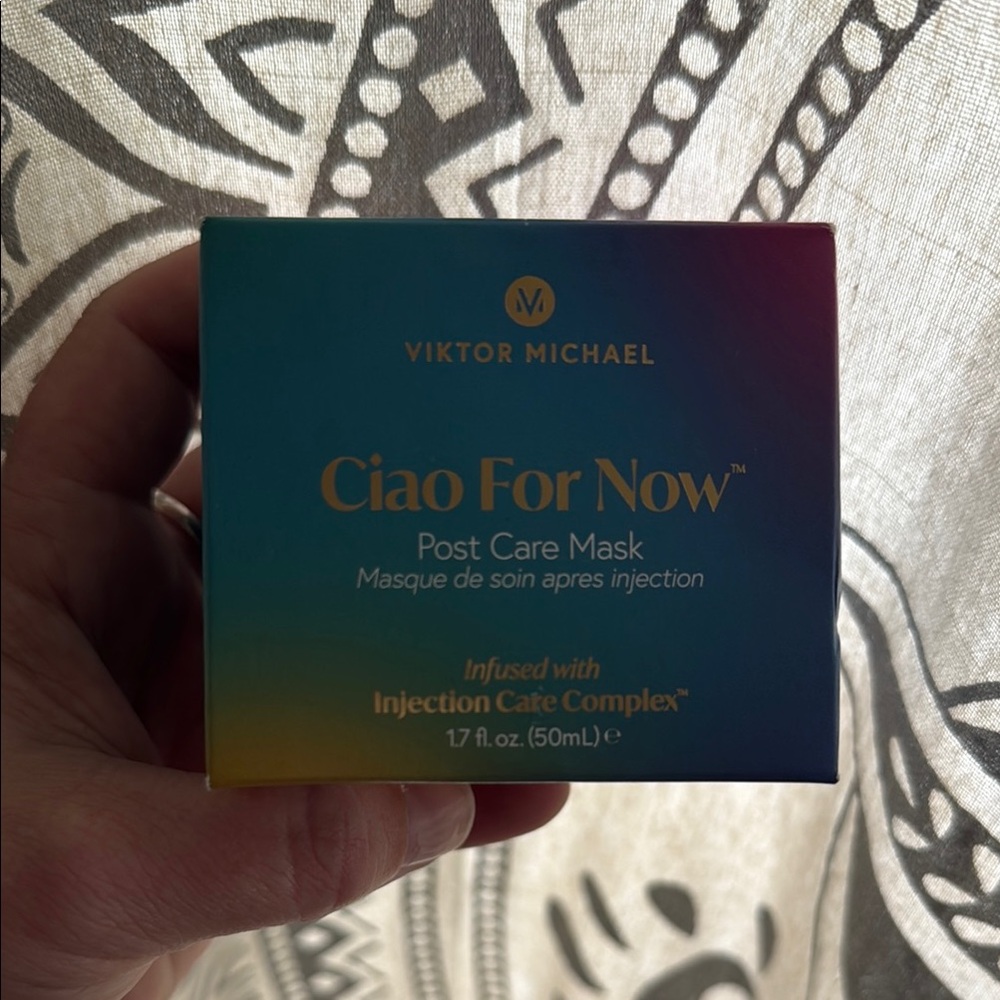 Ciao For Now Post Care Mask - Blue
